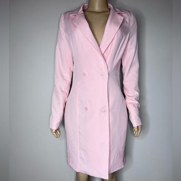 Missguided | Dresses | Missguided Pink Blazer Dress | Poshmark Missguided | Dresses | Missguided Pink Blazer Dress | Poshmark